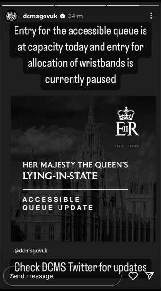 Will I be allowed to join the accessible queuing system? 