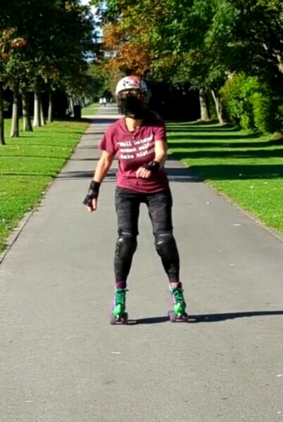 To want to talk about roller skating!