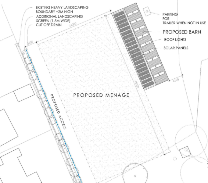 Neighbours planning restriction is on my land!