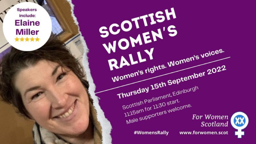 Women's Rights Protest in Scotland - 15th September