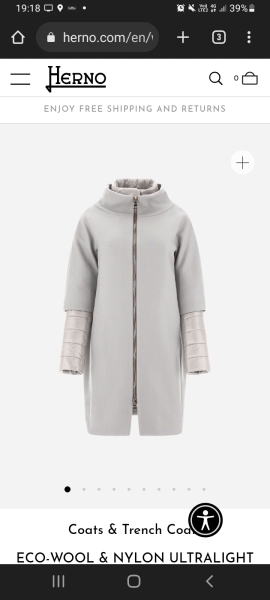 Properly warm but stylish parka/puffer