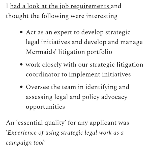 Mermaids vs LGB Alliance and Charity Commissioner - First-tier Tribunal (General Regulatory Chameber) Thread 2
