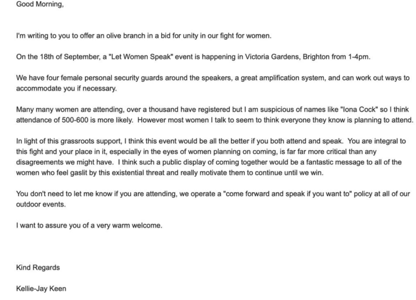 sarah ditum on Posie parker