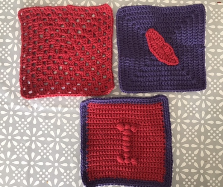 Woolly Hugs. A Blanket for lovely JungleZgok whose wonderful teenage son has died. 