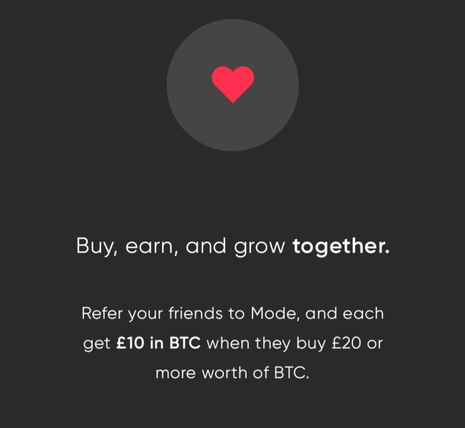 MODE FREE £10 BITCOIN 