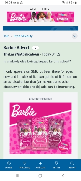 Barbie Advert