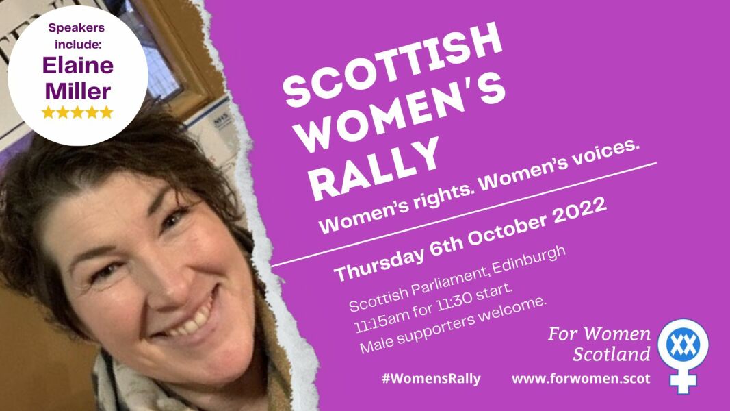 Women's Rights Protest in Scotland - 15th September