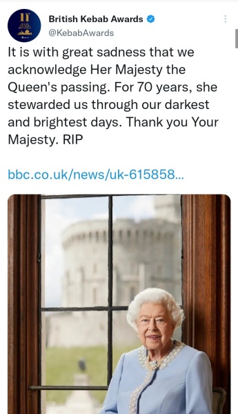 M&S statement re The Queen