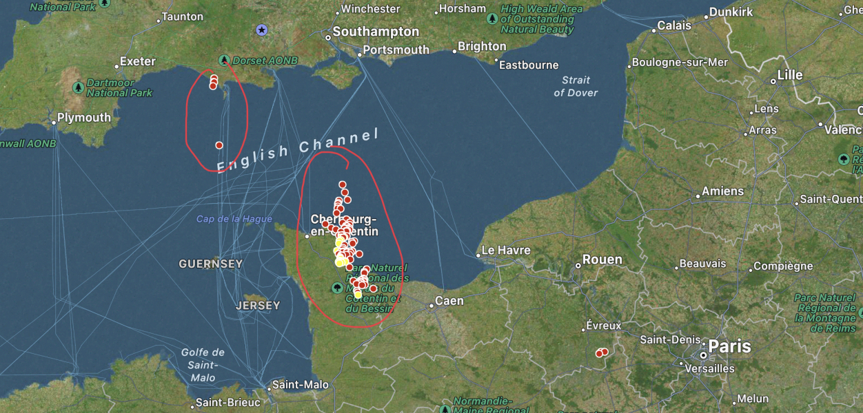 Thunderstorm warnings.
