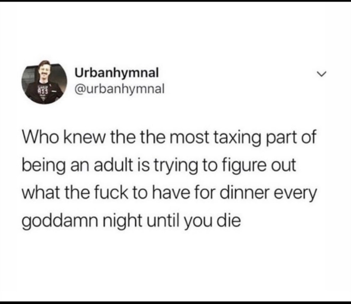 To find planning what to eat more annoying than cooking it? 