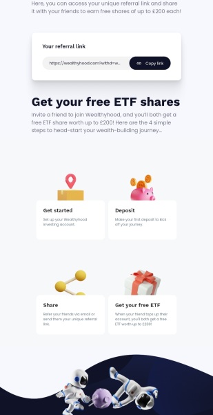 Free share up to £200 