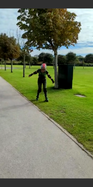 To want to talk about roller skating!