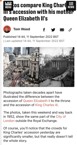 I don't want to be 'reigned over' anymore