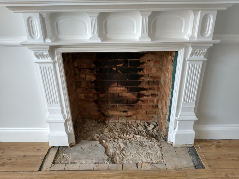 Fireplace brickwork: Was this a good decision?