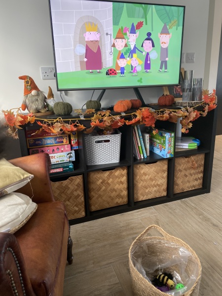 When do you put up Halloween decorations? 