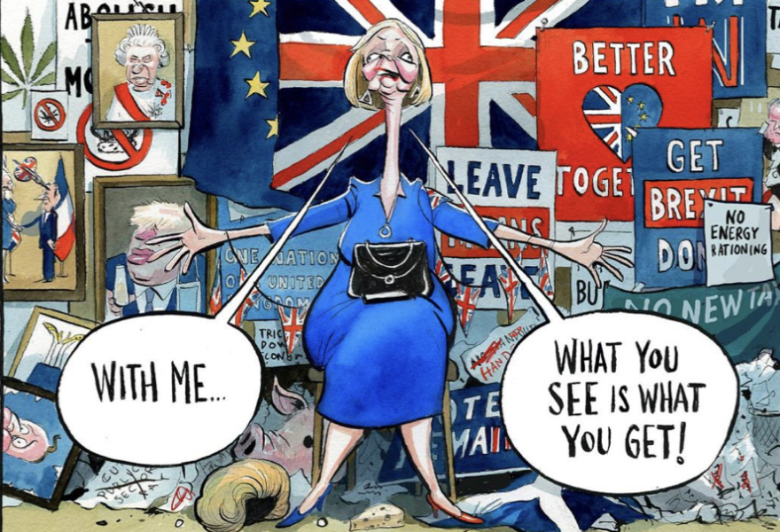 To not be impressed that Liz Truss is our Prime Minister