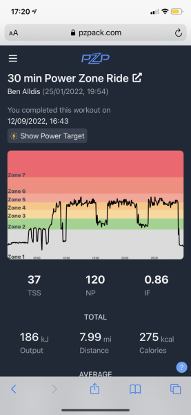 Carry on exercising - the August 2022 edition