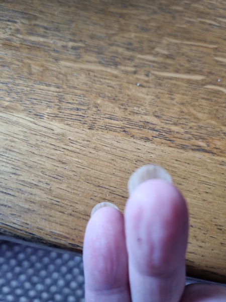 White of nails