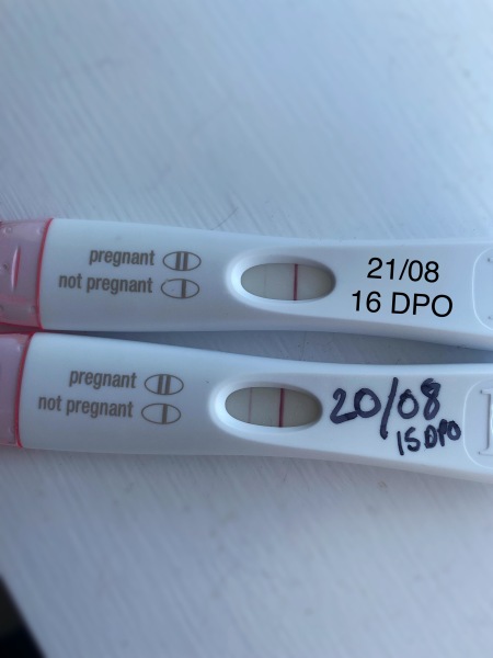 Am I having a chemical? Line progression pics