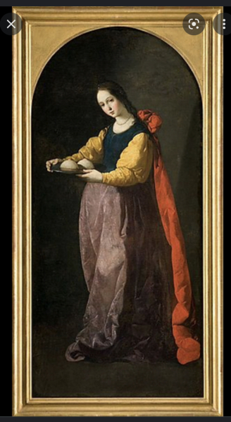 York Art Gallery's crude trans appropriation of St Agatha