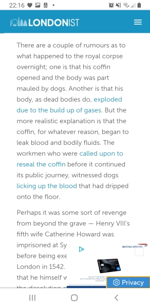 Henry VIII - waste of space?