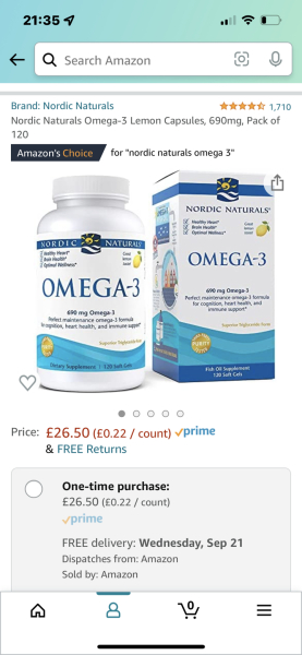 Omega 3 recommendation please