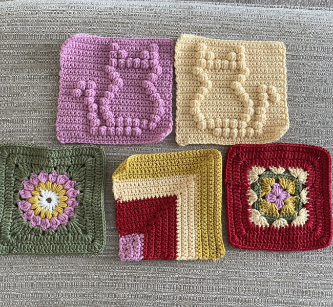 Woolly Hugs. A Blanket for lovely JungleZgok whose wonderful teenage son has died. 