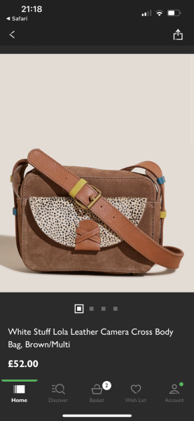 Help me find the perfect tan leather day bag