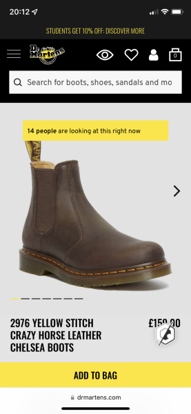 How do you rate Doc Martens for comfort?