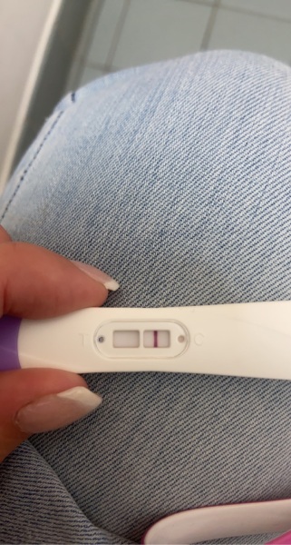 Faint line?