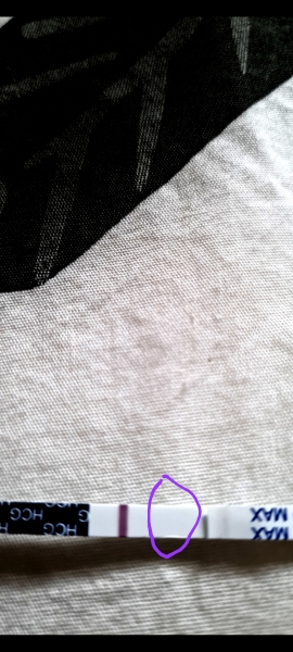 VERY VERY faint line on IC - 9DPO