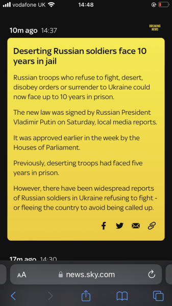 Ukraine Invasion: Part 31