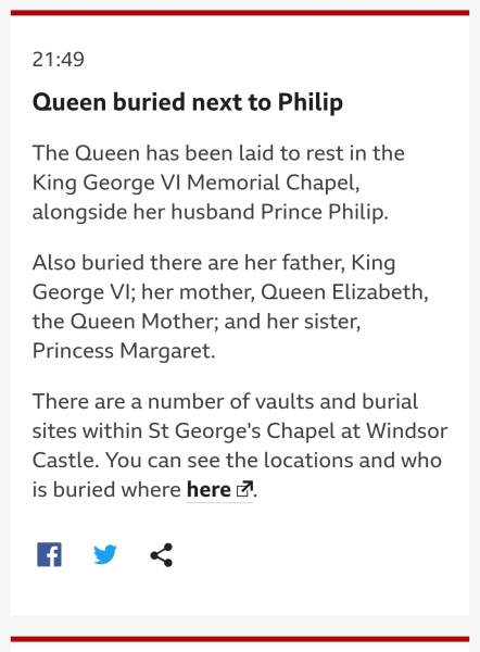 The Queens funeral 3
