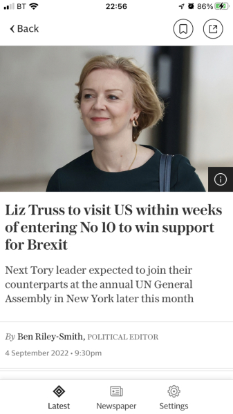 Has Liz Truss won?