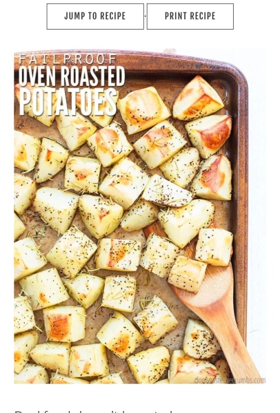 Roast potatoes anyone? 