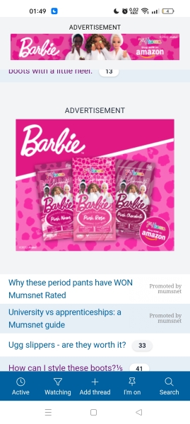 Barbie Advert