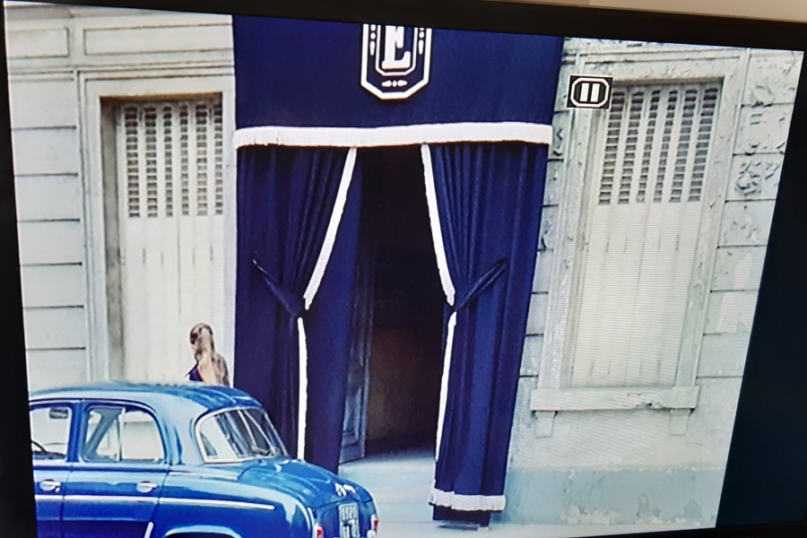 To wonder why you’d put a curtain outside your front door?! [pic]
