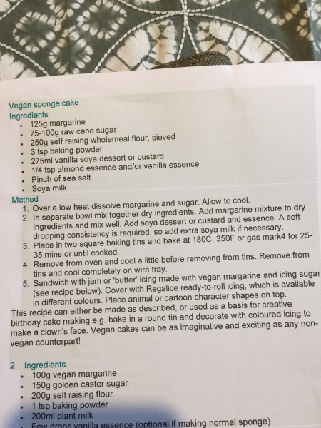 Help!  I need to provide snacks and a birthday cake for gluten-free vegans