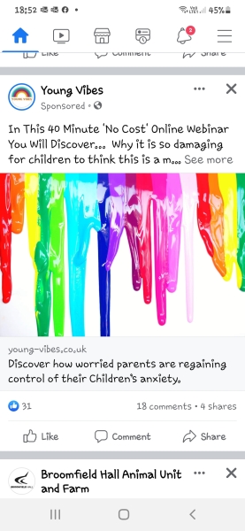 to warn you about this company offering solutions to child's anxiety and school refusal?