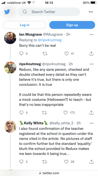 Would you want your child to be taught by someone who looked like this?