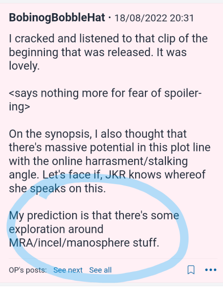 *SPOILERS SPOILERS SPOILERS INK BLACK HEART *SPOILERS*