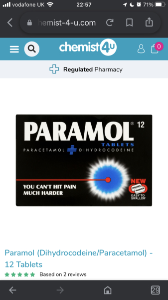 Painkillers not working