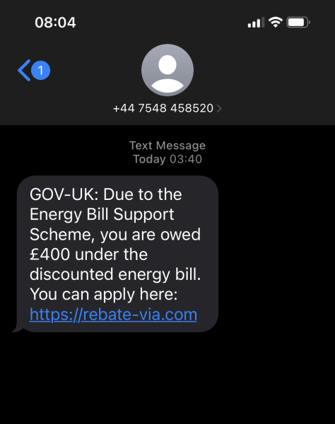 Arseholes are getting better at it - scam alert