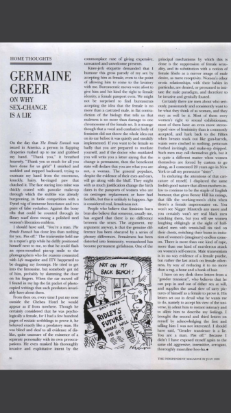 Independent Article 1989