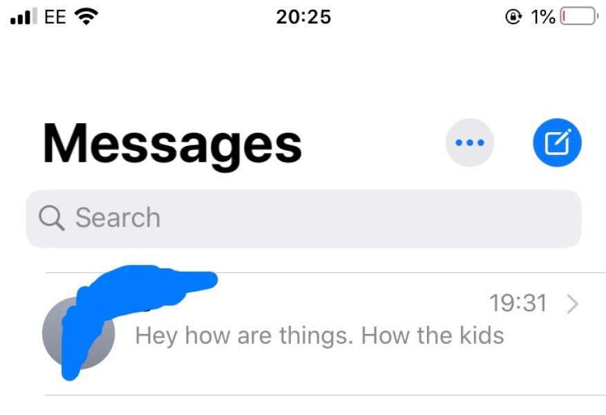 Don’t want to stay in contact 