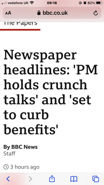 So the PM has repeatedly lied/made the same mistake all day?