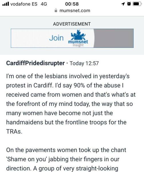Lesbians not welcome at Gay Pride