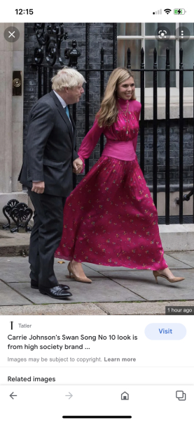 Carrie's dress today
