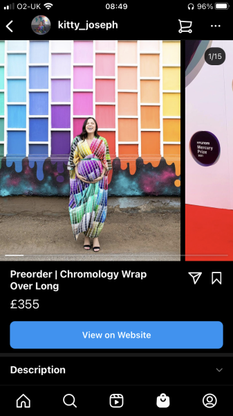 Edgy evening dress for large busted apple