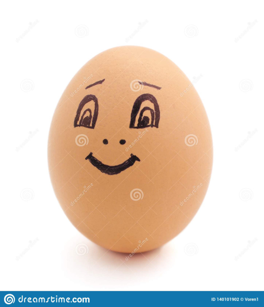 To send a boiled egg to school? 